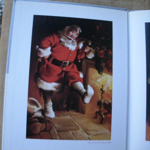 Twas the Night Before Christmas Coca Cola Santa Tribute Book - Picture 13 of 16